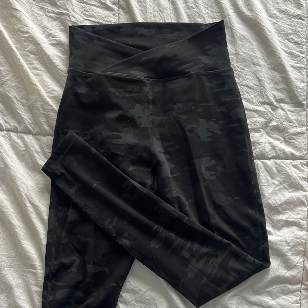 Black Camouflage Alphalete Leggings